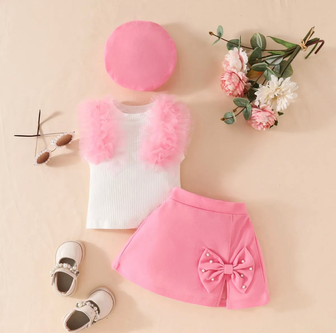 Girls Fashion Three Piece Set