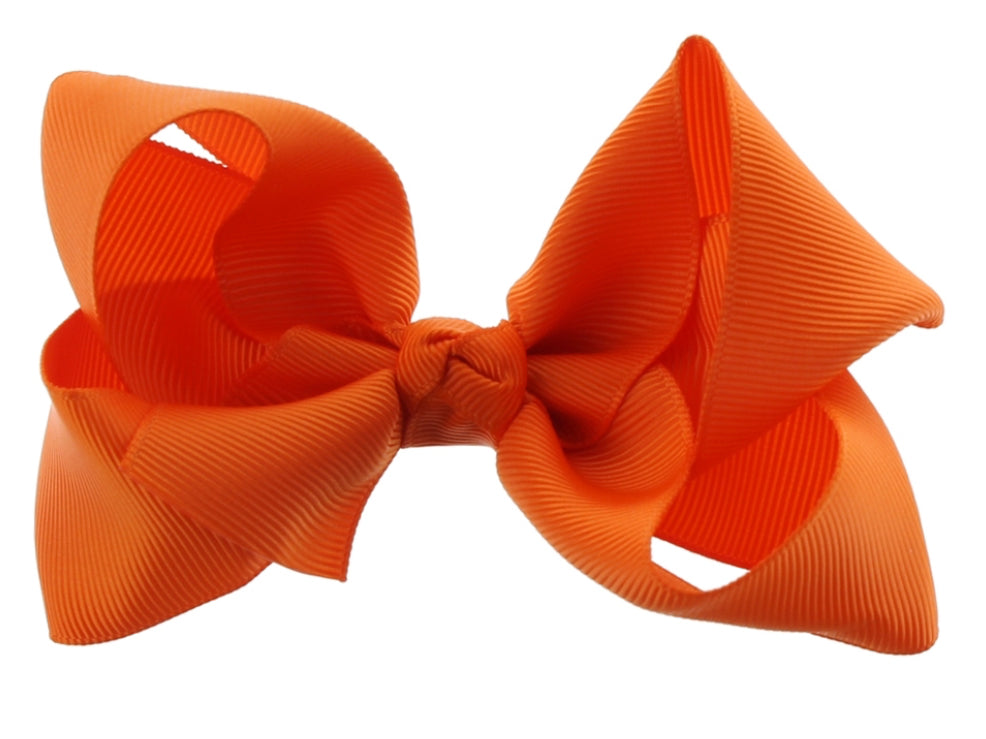 6 inch hair bows assorted colors