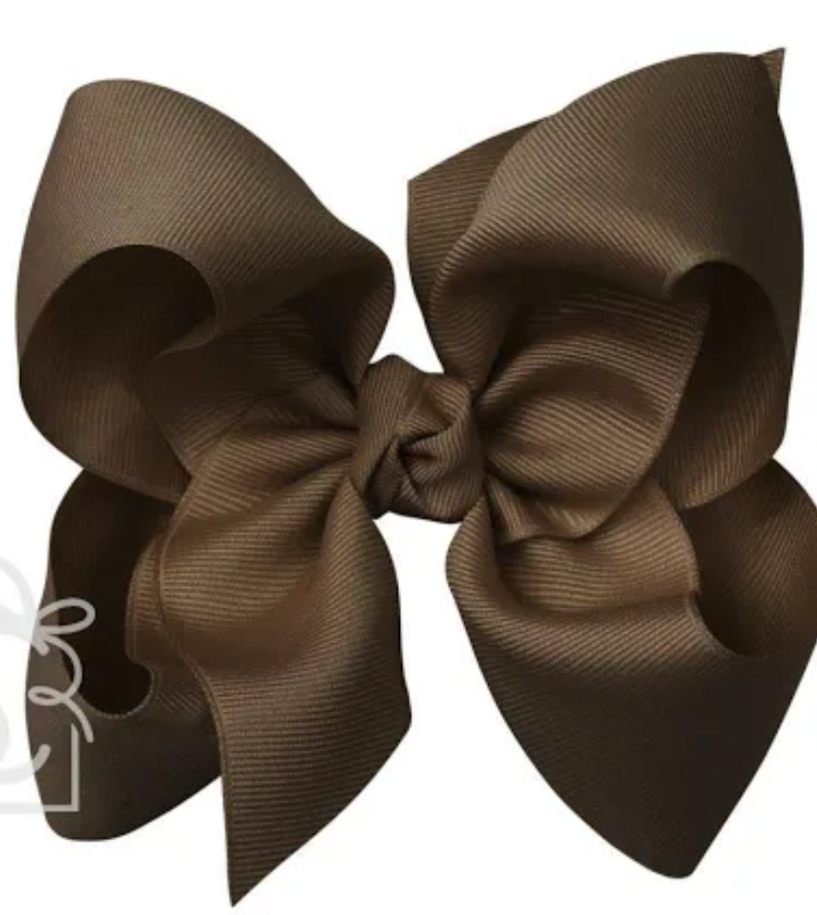 6 inch hair bows assorted colors