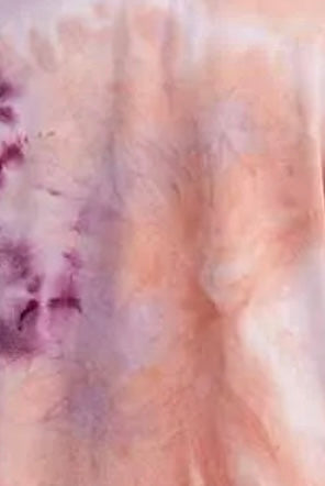 Berry Sunset Vibe-Two Piece Tie Dye Set