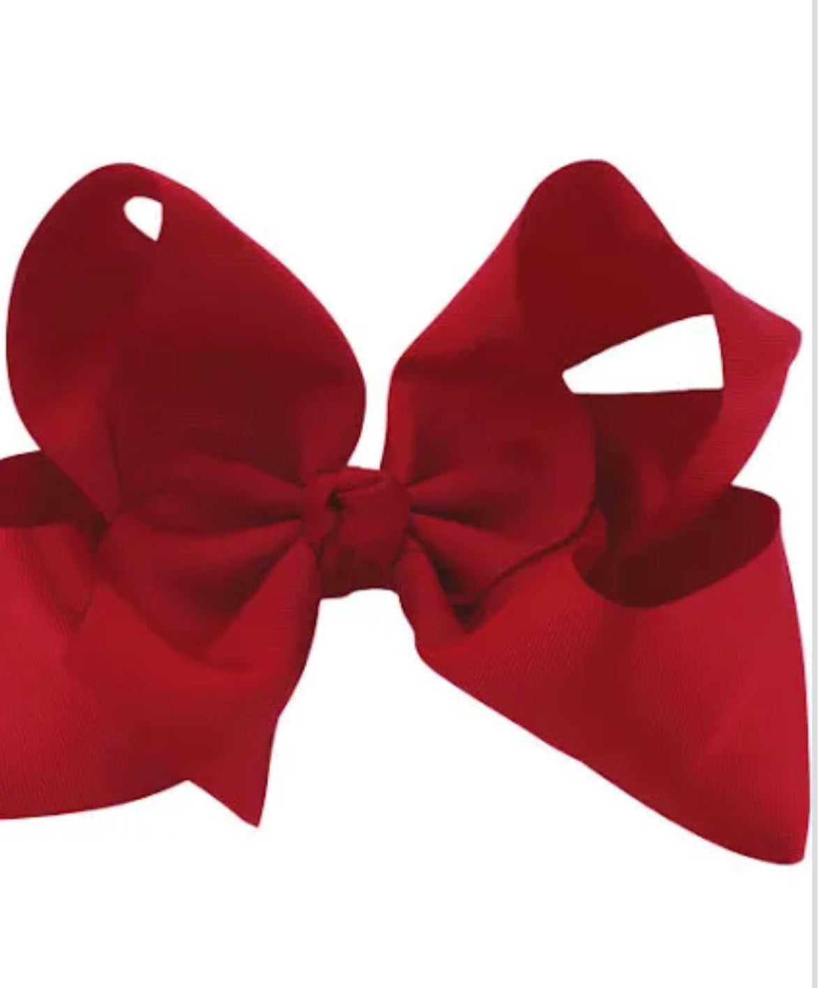 6 inch hair bows assorted colors