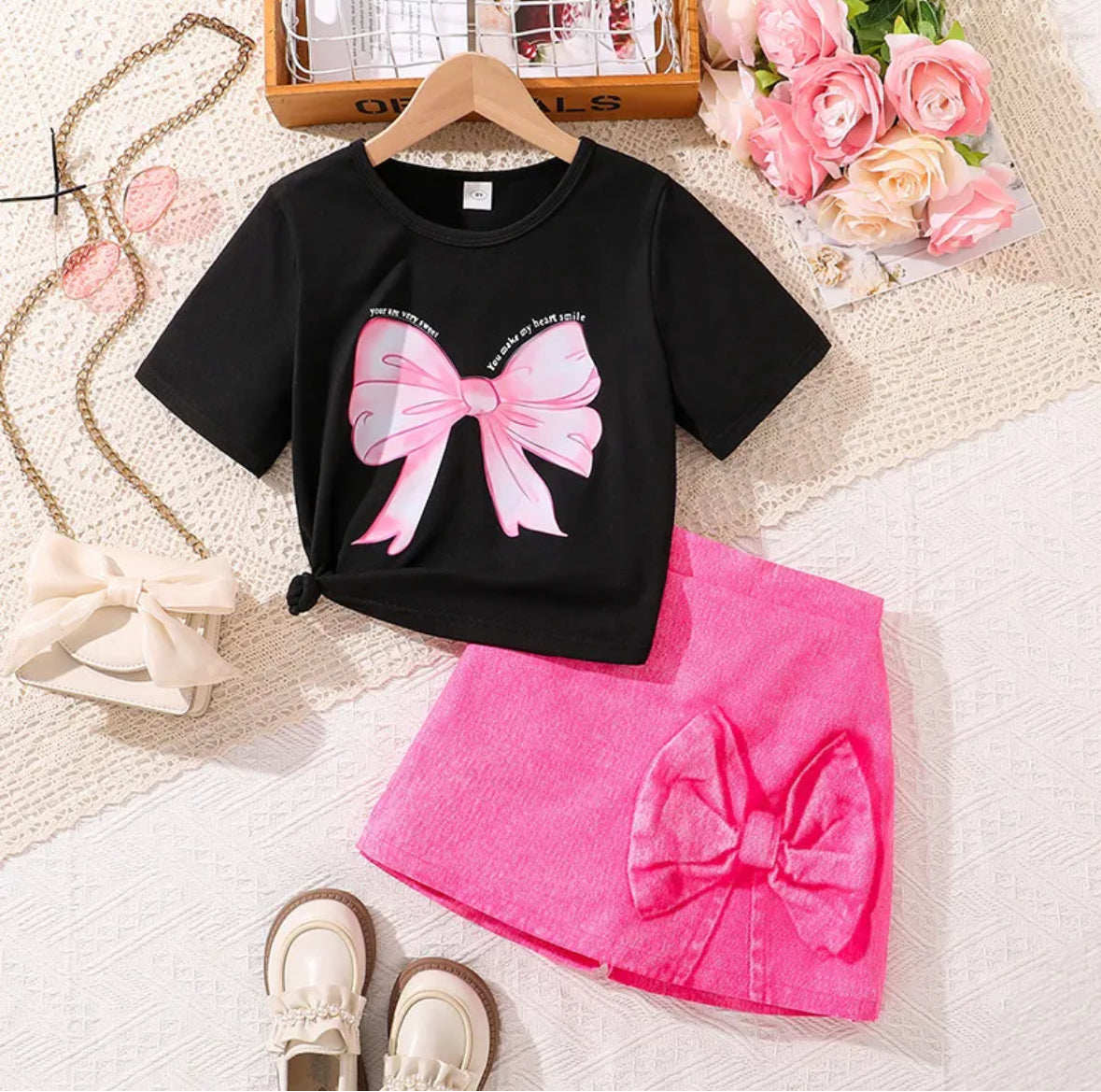 Girls Fashion Two Piece Set