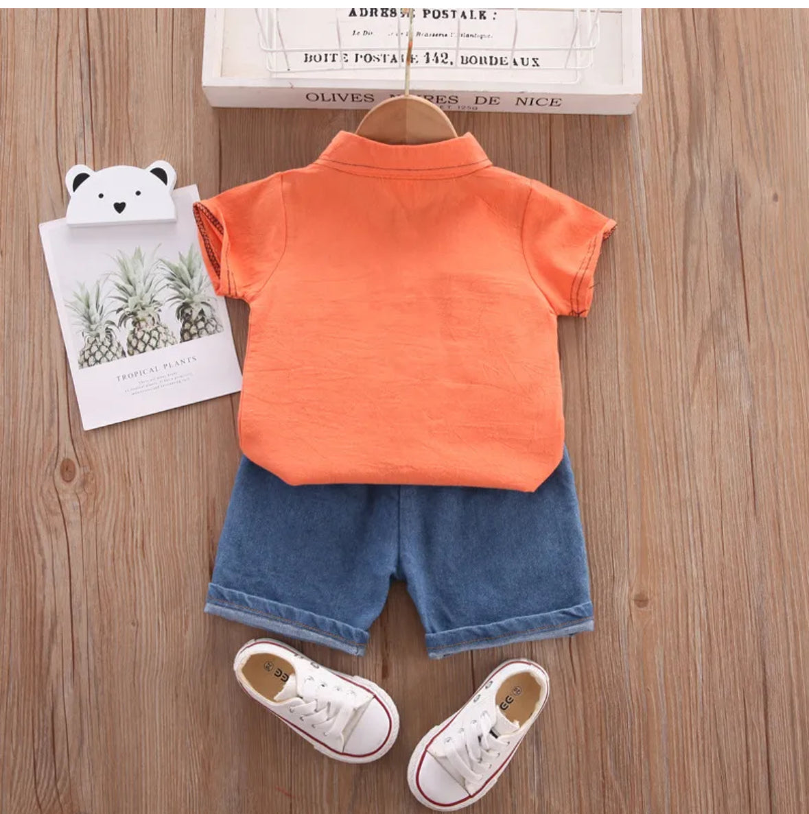 Boys Fashion Two Piece Set